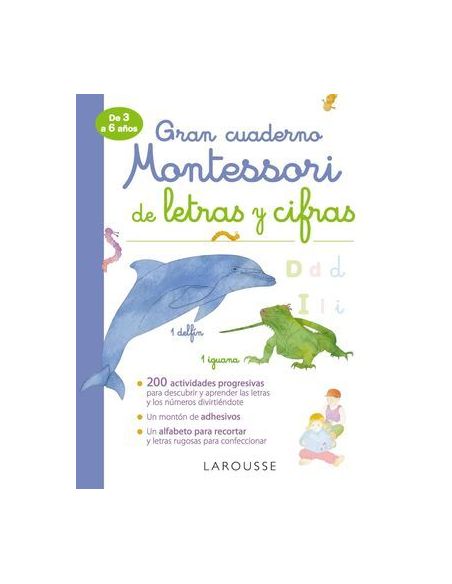 Gran Cuaderno Montessori De Letras Y Cifras