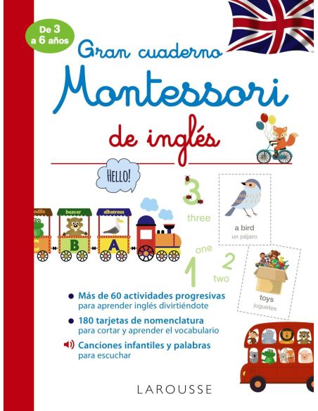 Gran Cuaderno Montessori De Inglés
