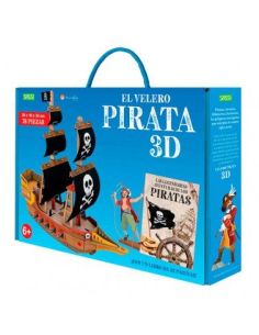 El Velero Pirata 3D. 3D Carton. Con Maqueta. Edic. Ilustrado (Español)