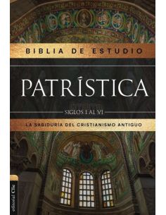Biblia De Estudio Patrística ; Tapa Dura Sin Índice