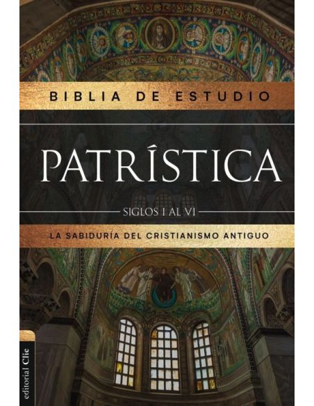 Biblia De Estudio Patrística ; Tapa Dura Sin Índice