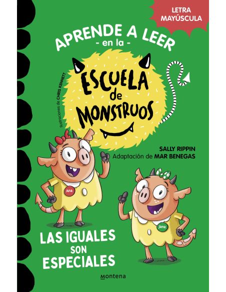 Aprender A Leer En La Escuela De Monstruos 3 - Las Iguales Son Especiales