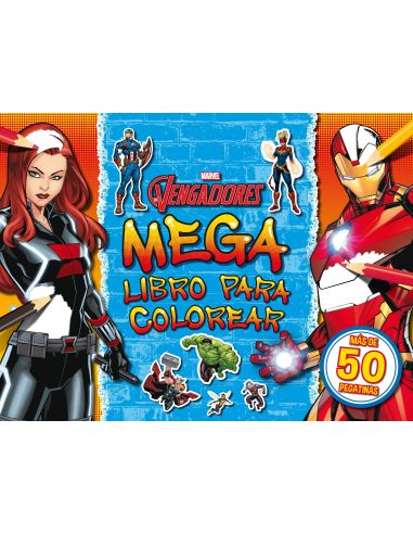 Los Vengadores. Megalibro Para Colorear 2