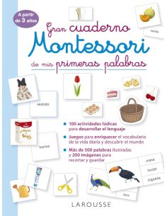 Gran Cuaderno Montessori De Mis Primeras Palabras