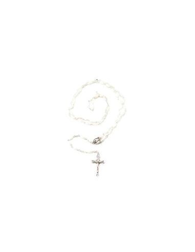 Rosario Madreperla  4X8Mm C/Caja