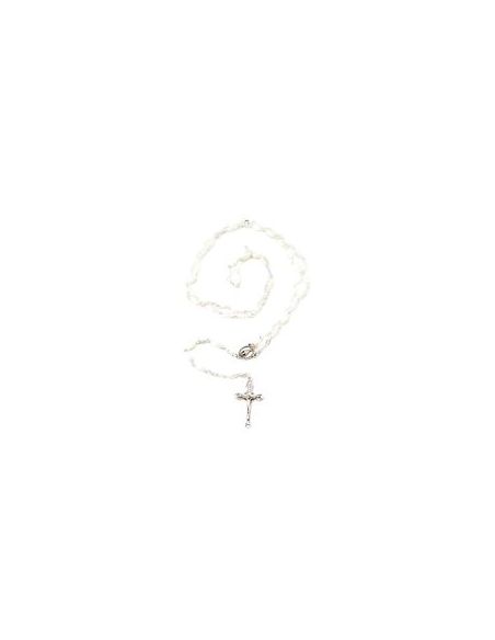 Rosario Madreperla  4X8Mm C/Caja