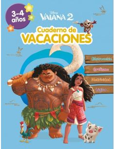 Vaiana 2. (3-4 Años) (Disney. Cuaderno De Vacaciones)