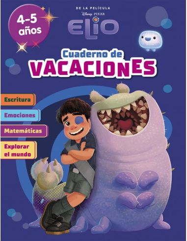 Elio. (4-5 Años) (Disney. Cuaderno De Vacaciones)
