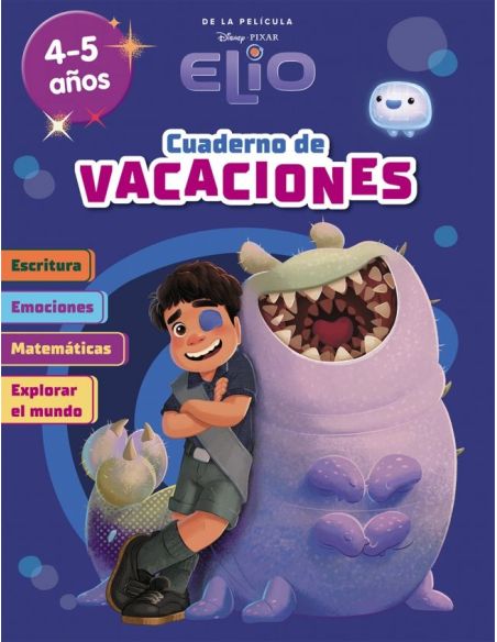 Elio. (4-5 Años) (Disney. Cuaderno De Vacaciones)