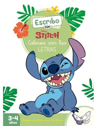 Escribo Con Stitch. Colorea Con Las Letras (Disney. Primeros Aprendizajes)