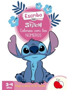 Escribo Con Stitch. Colorea Con Los Números (Disney. Primeros Aprendizajes)
