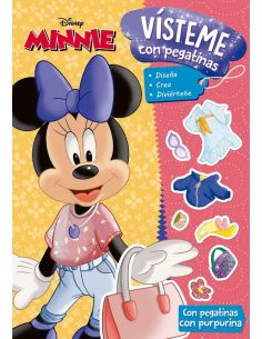 Minnie. Vísteme Con Pegatinas 2