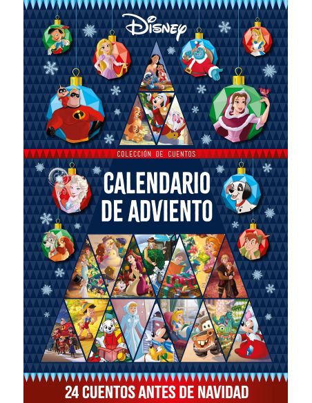 Disney. Calendario De Adviento. 24 Cuentos Antes De Navidad
