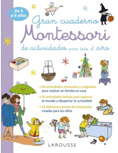 Gran Cuaderno Montessori De Actividades Para Todo El Año