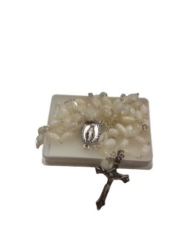 Rosario Madreperla  5X8Mm C/Caja
