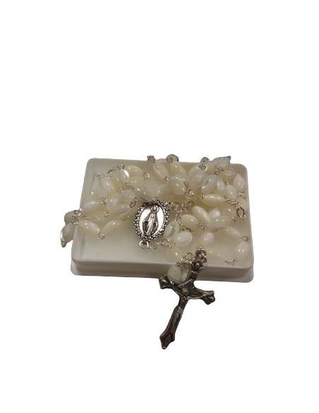 Rosario Madreperla  5X8Mm C/Caja