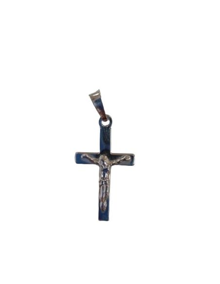 Cruz Plata De Ley C/Cristo 30Mm