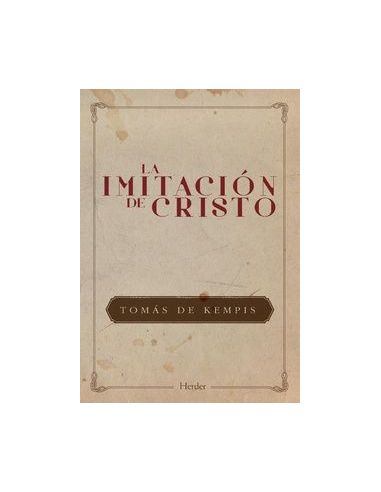 La Imitación De Cristo