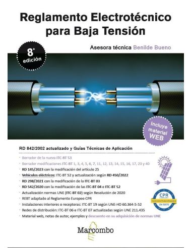 Reglamento Electrotécnico Para Baja Tensión 8.ª Edición|Libreriasalesiana
