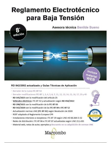 Reglamento Electrotécnico Para Baja Tensión 8.ª Edición|Libreriasalesiana