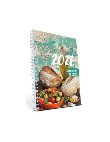 Agenda 2026 Con Recetas De Cocina