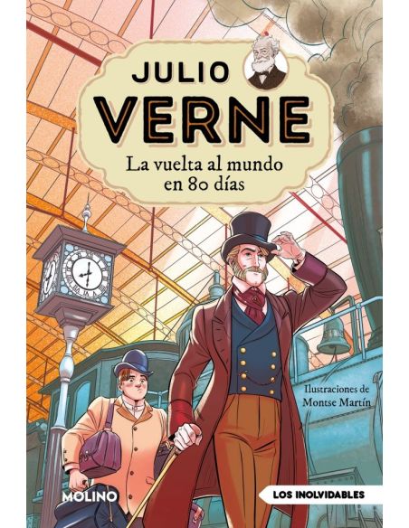 Julio Verne - La Vuelta Al Mundo En 80 Días (Edición Actualizada, Ilustrada Y Ad