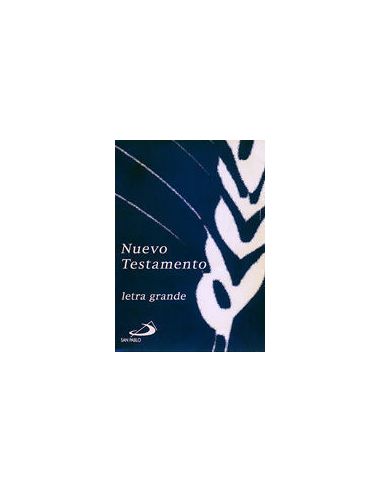 Nuevo Testamento. Letra Grande. Plástico