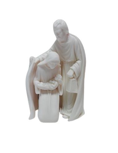Sagrada Familia 16,5Cm Blanca Marmolina.