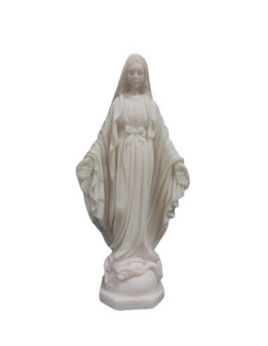 Milagrosa 16,5Cm Blanca Marmolina