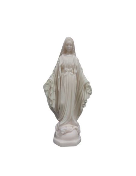 Milagrosa 16,5Cm Blanca Marmolina