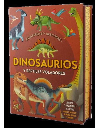 Construye Y Descubre Dinosaurios Y Reptiles Voladores