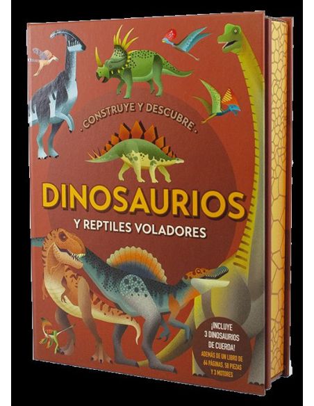 Construye Y Descubre Dinosaurios Y Reptiles Voladores