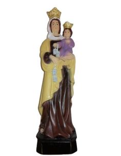 Virgen Del Carmen Resina 20 Cm