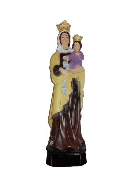 Virgen Del Carmen Resina 20 Cm