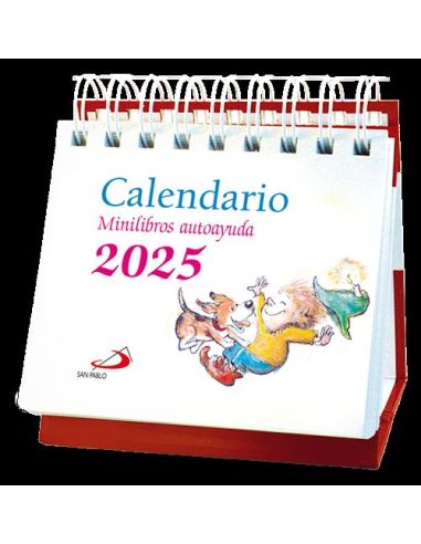 Calendario Atril Minilibros Autoayuda 2025