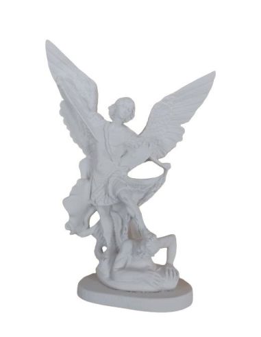 San Miguel Blanco Resina Marmol 30Cm