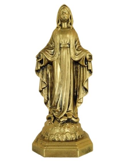 Imagen Resina Milagrosa 15Cm Dorada