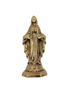 Imagen Resina Milagrosa 9Cm Dorada
