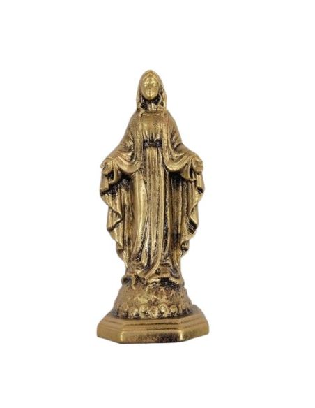 Imagen Resina Milagrosa 9Cm Dorada
