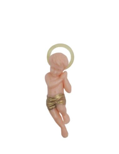 Niño Dormido Plast. Color Carne 5 Cm