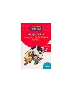 Vacaciones Santillana 1 Primaria 70 Ejercicio Para Mejorar La Comprension Lector