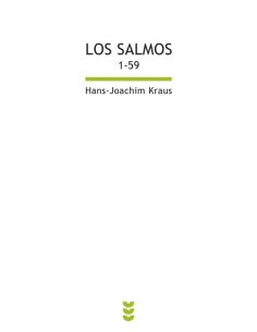 Los Salmos 1-59