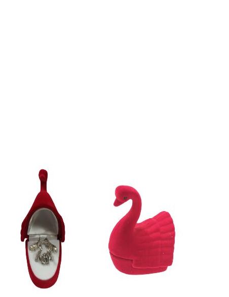 Nacimiento Terciopelo Metal Cisne