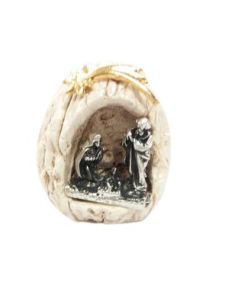 Nacimiento 50Mm Ceramica Metal Nuez