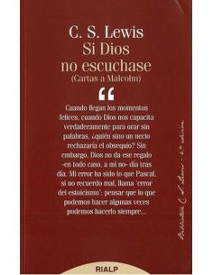 Si Dios No Escuchase