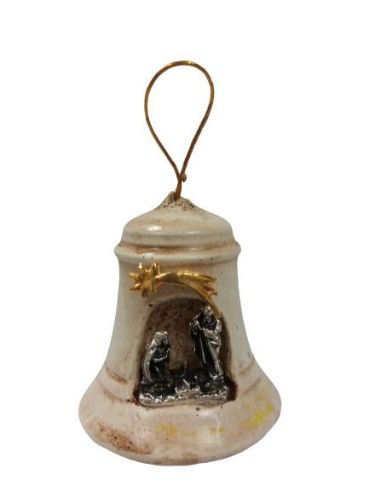 Nacimiento 50Mm Ceramica Metal Campana