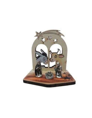 Nacimiento Madera Metal 5Cm 8573/01