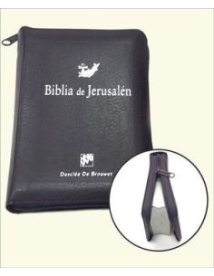 Biblia de jerusalén de bolsillo con cremallera