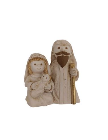 Nacimiento Resina Blanco Infantil 6Cm