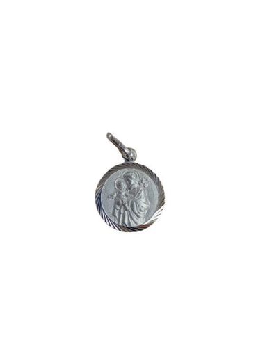Medalla Plata San Jose 14,5Mm Pl